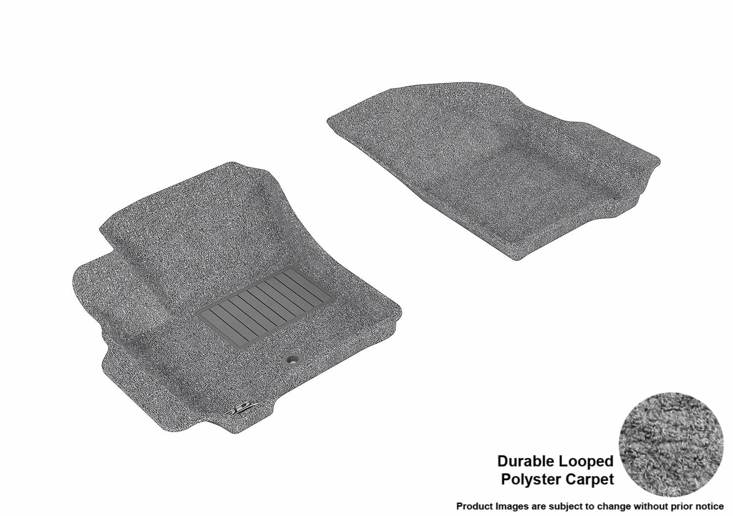 For 09-13 Dodge Journey Classic Gray All Weather Floor Mat Set