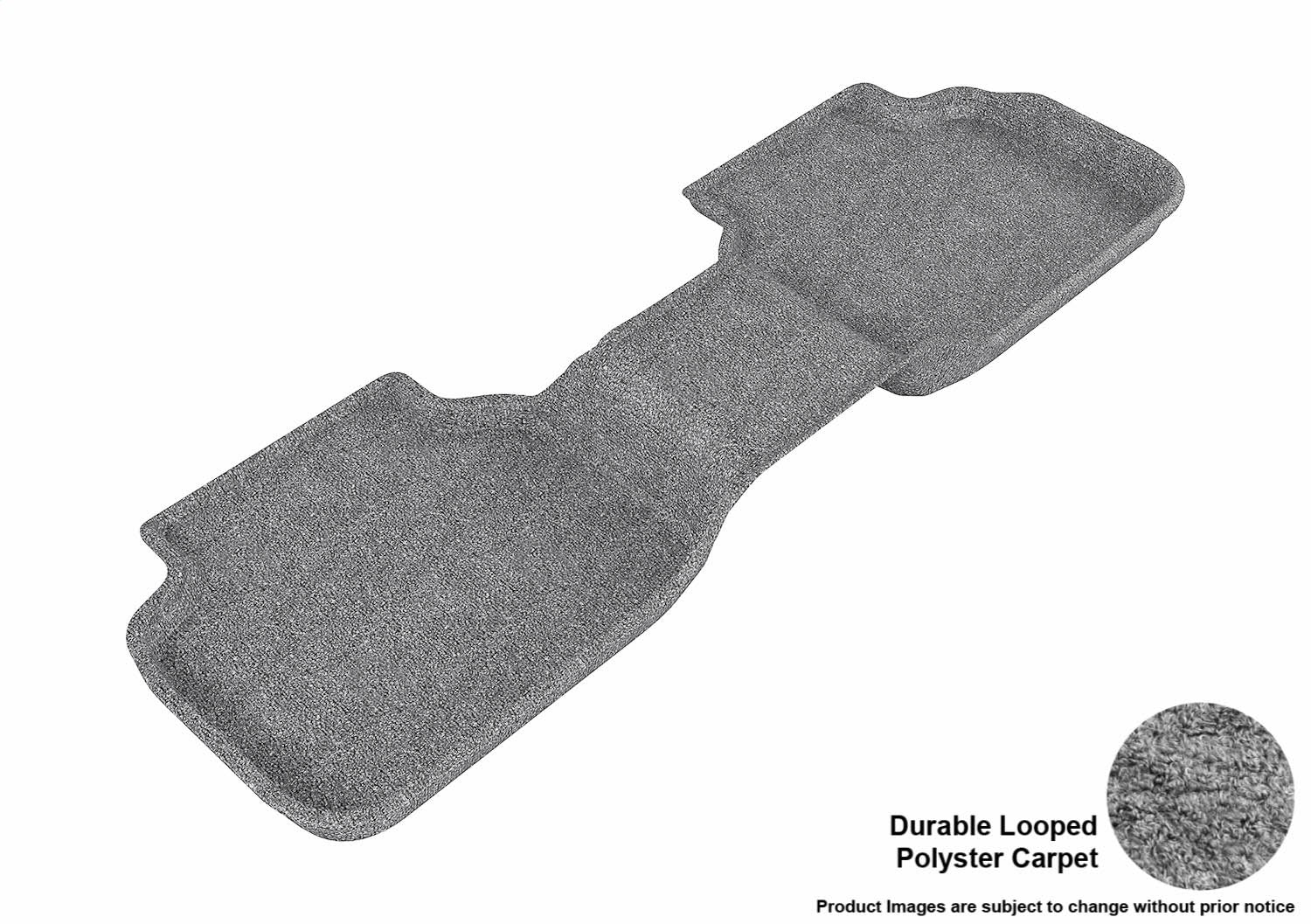 All Weather CLASSIC Floor Mat For 2009-2020 Dodge Journey Gray Rear Classic