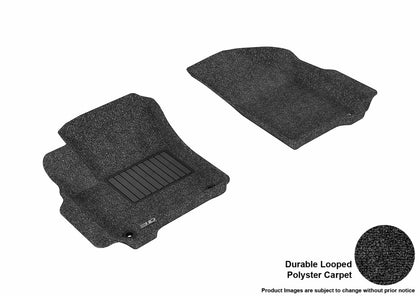 For 12-20 Dodge Journey Classic Black All Weather Floor Mat Set