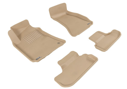 For 2008-2010 Dodge Challenger Kagu Tan All Weather Floor Mat Set