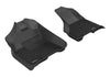 For 09-13 Dodge Ram Kagu Black All Weather Floor Mat Set