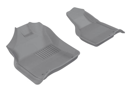 For 2012-2020 Ram 2500 1500 3500 1500 Classic Floor Mat Set Gray Front Kagu