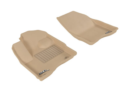 For 2010-2019 Ford Taurus Kagu Tan All Weather Floor Mat Set