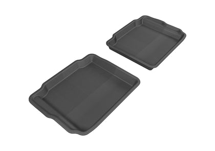 For 2010-2019 Ford Taurus Kagu Black All Weather Floor Mat Set