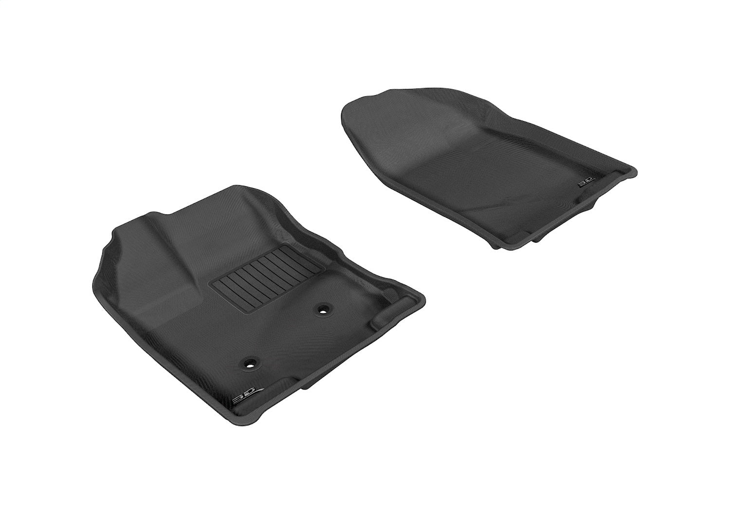 All Weather For 2007-2014 Ford Edge Floor Mat Set Black Front Kagu