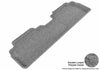 For 08-12 Mazda Ford Classic Gray All Weather Floor Mat 2nd Row