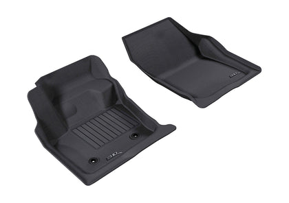 For 13-16 Lincoln Ford Kagu Black All Weather Floor Mat Set