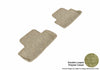For 05-14 Ford Mustang Classic Tan All Weather Floor Mat Set