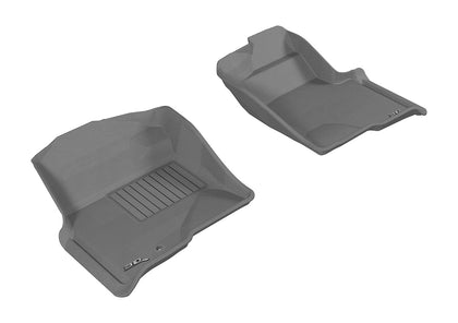 For 09-14 Ford F150 Kagu Gray All Weather Floor Mat Set