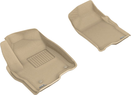 All Weather For 2019-2020 Chevrolet GMC Floor Mat Set Tan Front Kagu