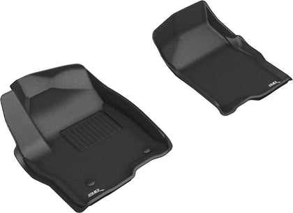 All Weather For 2019-2020 Chevrolet GMC Floor Mat Set Black Front Kagu