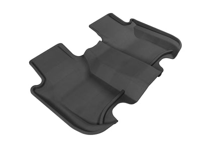 All Weather KAGU Floor Mat For 2009-2013 Honda Fit Black Rear Kagu