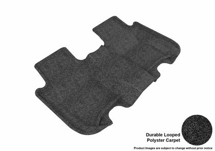 For 2009-2013 Honda Fit Classic Carpet Black All Weather Floor Mat