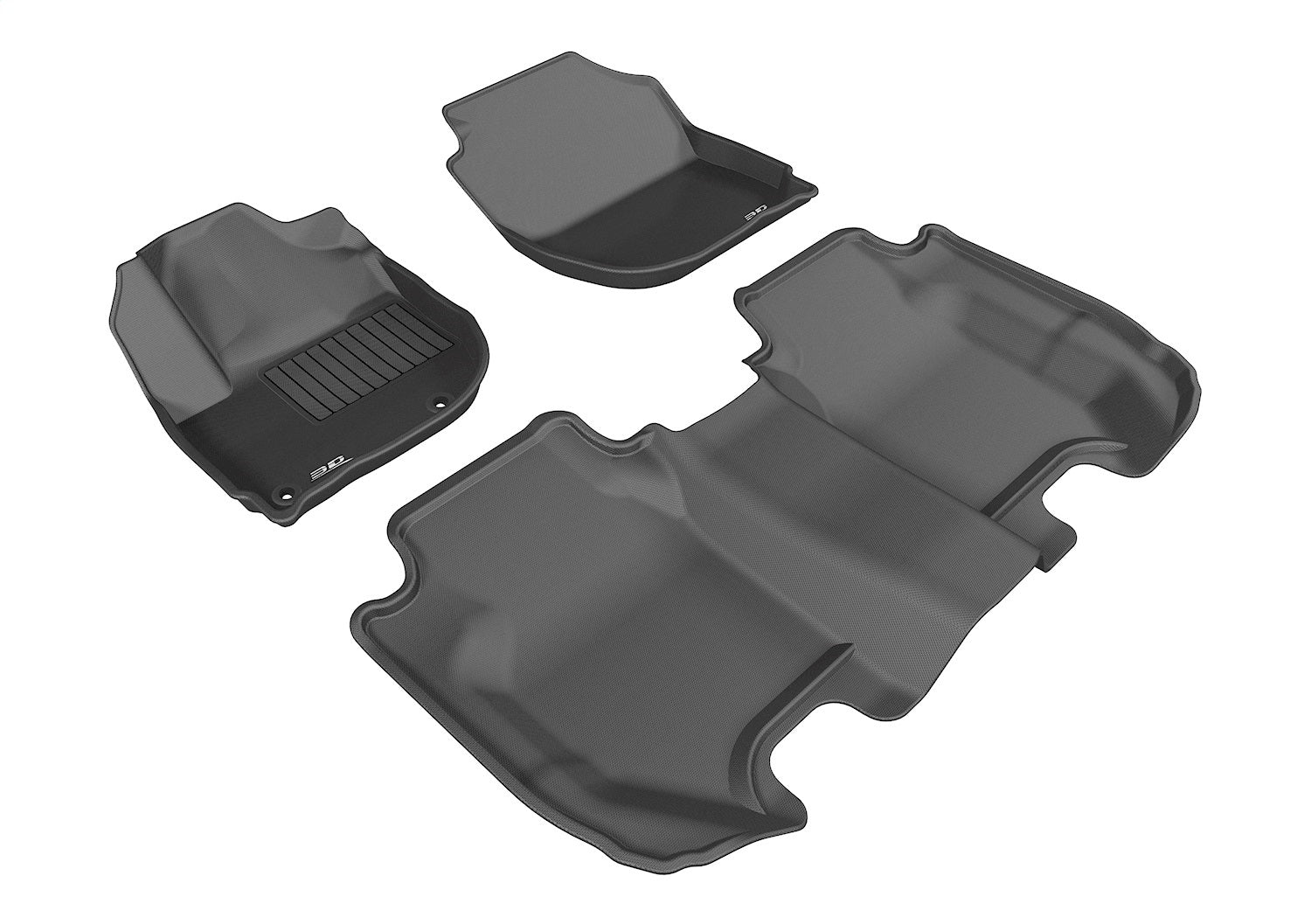 All Weather Floor Mat For 2015-2020 Honda Fit Kagu -3D MAXpider