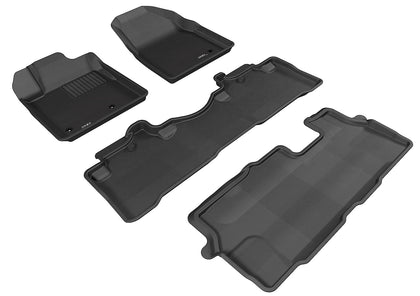 All Weather Floor Mat For 2009-2015 Honda Pilot Kagu -3D MAXpider