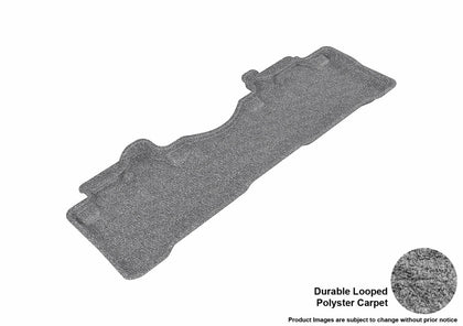 For 2009-2015 Honda Pilot Classic Gray Rear All Weather Floor Mat