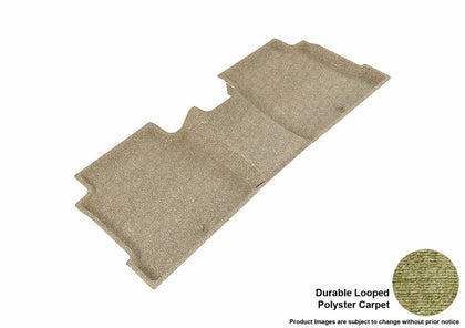 For 2015-2020 Hyundai Kia Classic Tan All Weather Floor Mat Set
