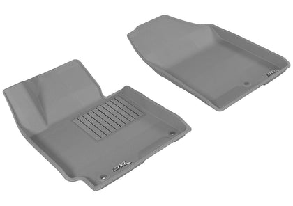 For 2014-2016 Hyundai Elantra Coupe Elantra Floor Mat Set Gray Front Kagu