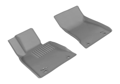 All Weather For 2015-2020 Genesis Hyundai Floor Mat Set Gray Front Kagu