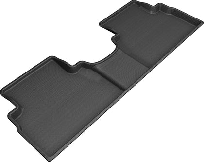 For 2019-2019 Hyundai Santa Fe Kagu Black All Weather 2nd Row Floor Mat