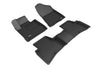 All Weather For 2019-2020 Hyundai Tucson Floor Mat Set Black Kagu