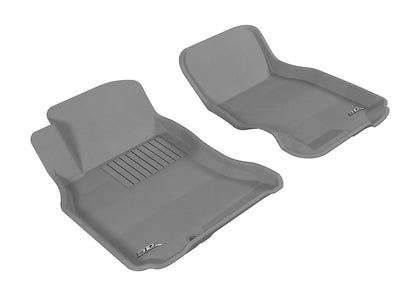All Weather For 2003-2008 Infiniti FX35 Floor Mat Set Gray Front Kagu