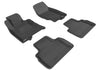 All Weather KAGU Floor Mat For 2009-2017 Infiniti QX70 FX35 Black  Kagu