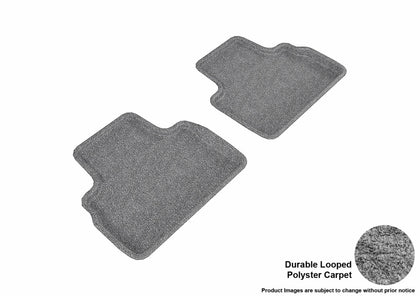 All Weather For 2009-2017 Infiniti QX70 FX35 Floor Mat Set Gray Rear Classic