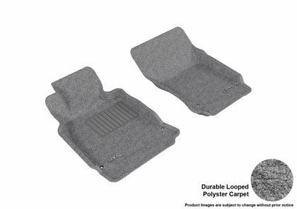 For 11-19 Infiniti M37 Q70 Q70L Classic Gray All Weather Floor Mat Set