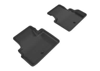 For 2017-2019 Infiniti Q60 R2 KAGU Carbon Pattern Black All Weather Floor Mat