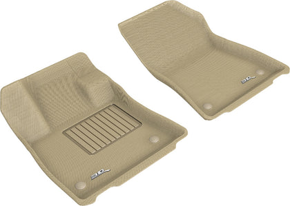 All Weather For 2019-2020 Infiniti QX50 Floor Mat Set Tan Front Kagu