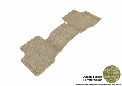 For 05-10 Jeep Grand Cherokee Classic Tan All Weather Floor Mat 2nd Row