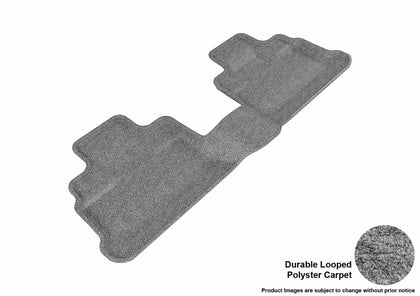 For 2007-2013 Jeep Wrangler Classic Gray Rear All Weather Floor Mat
