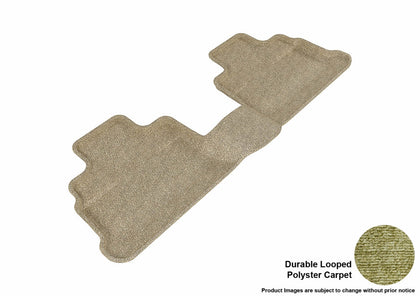 For 2007-2013 Jeep Wrangler Classic Tan Rear All Weather Floor Mat