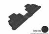All Weather For 2007-2013 Jeep Wrangler Floor Mat Set Black Rear Classic