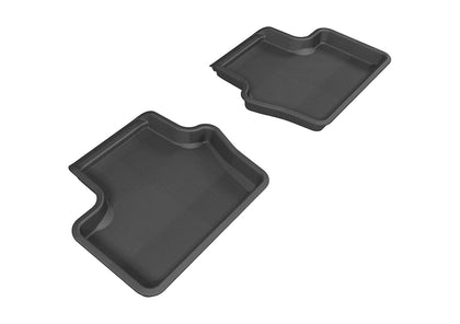 For 2007-2017 Jeep Compass Kagu Carbon Pattern Black All Weather Floor Mat