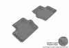 For 07-17 Jeep Compass Patriot Classic Gray All Weather Floor Mat Set