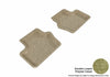 For 2007-2017 Jeep Compass Tan Carpet All Weather Floor Mat Set