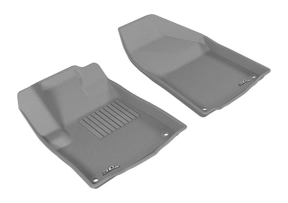 For 14-16 Jeep Cherokee Kagu Gray All Weather Floor Mat Set