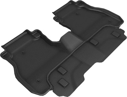 All Weather For 2020-2020 Jeep Gladiator Floor Mat Set Black Rear Kagu
