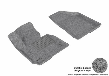 For 2010-2013 Hyundai Tucson Classic Carpet Gray All Weather Floor Mat