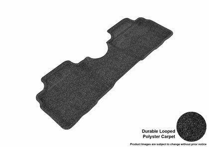 For 2010-2010 Kia Soul Classic Black Rear All Weather Floor Mat