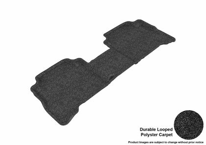 For 2011-2013 Kia Sorento Classic Black All Weather 2nd Row Floor Mat