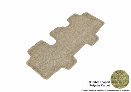For 2011-2013 Kia Sorento Classic Tan All Weather 3rd Row Floor Mat