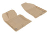 All Weather For 2011-2015 Kia Optima Floor Mat Set Tan Front Kagu