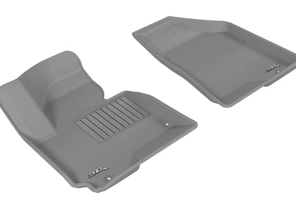 For 2014-2016 Kia Hyundai R1 KAGU Carbon Pattern Gray All Weather Floor Mat