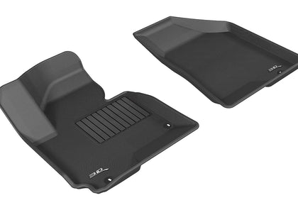 All Weather For 2014-2016 Hyundai Kia Floor Mat Set Black Front Kagu