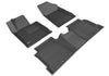 All Weather Floor Mat Set For KIA OPTIMA 2016-2020 KAGU BLACK R1 R2