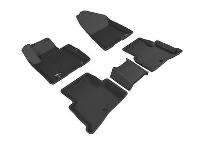 All Weather Floor Mat Set For KIA SPORTAGE 2017-2020 KAGU BLACK R1 R2