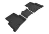 All Weather Floor Mat For KIA SPORTAGE 2017-2020 KAGU BLACK R2 (3 PCS)